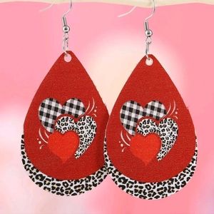 Valentines day earrings